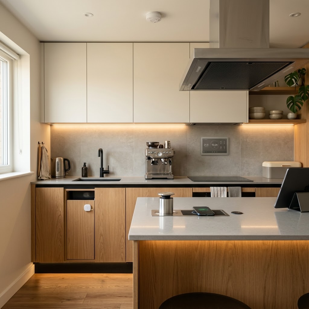 Умная кухня: подсветка, зарядки, сенсоры и вентиляция — что действительно нужно, а что лишнее